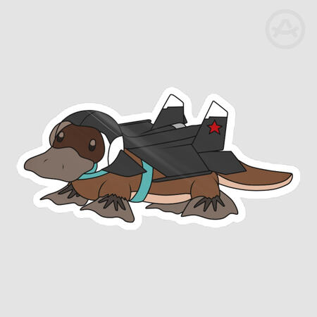 Platypus Sticker