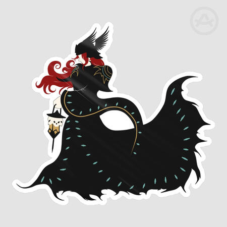 Razgriz Ghost Sticker