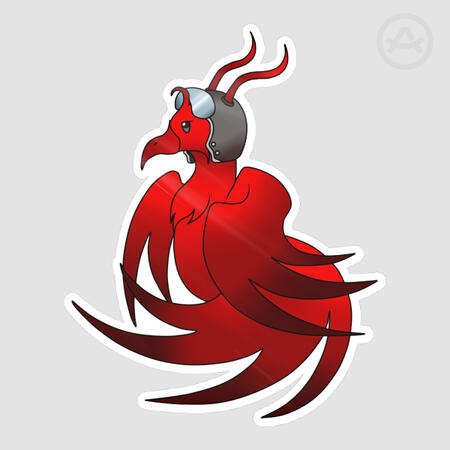 Phoenix Pilot Sticker