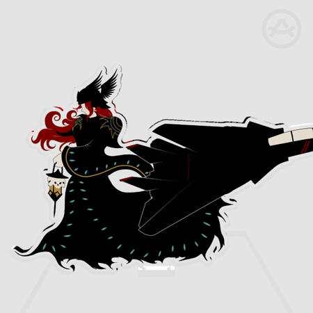 Razgriz Ghost &amp; F-14 Standee