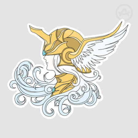 Ace of Halone Sticker