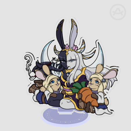 Moon Bunnies Standee