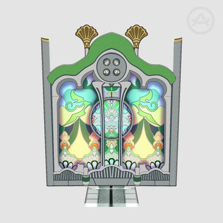 Pixie Stained Glass Standee