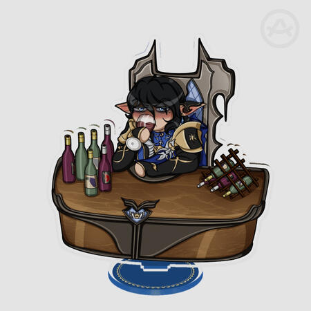 Wine Commander Aymeric Standee