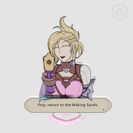 Pray Return Minfilia Standee