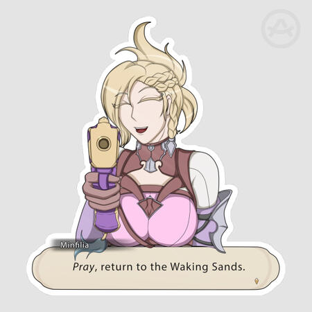 Pray Return Minfilia Sticker