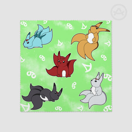 Carbuncle Eyeglass Cloth
