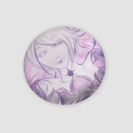 Athena Lenticular Badge