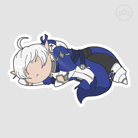 Down Alphinaud Sticker