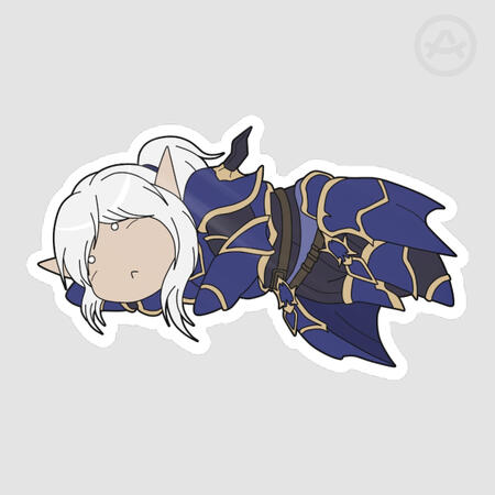 Down Estinien Sticker