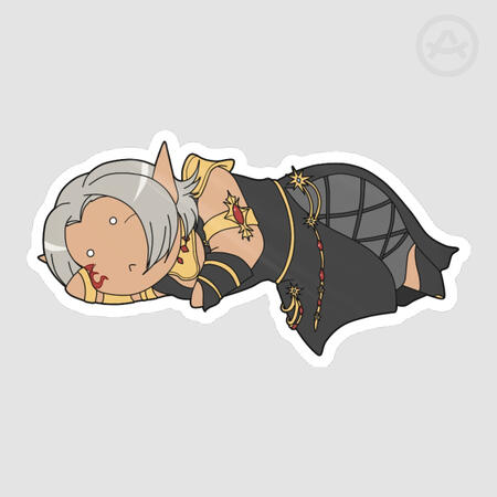Down Urianger Sticker