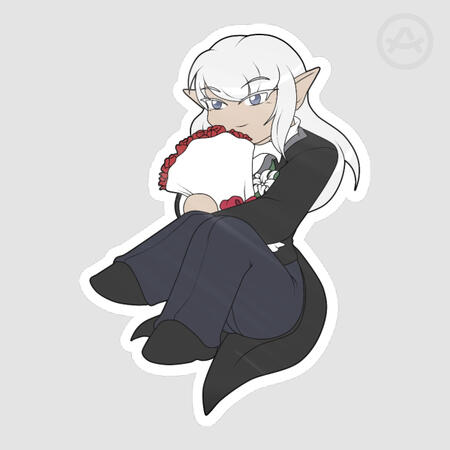 Wedding Estinien Sticker