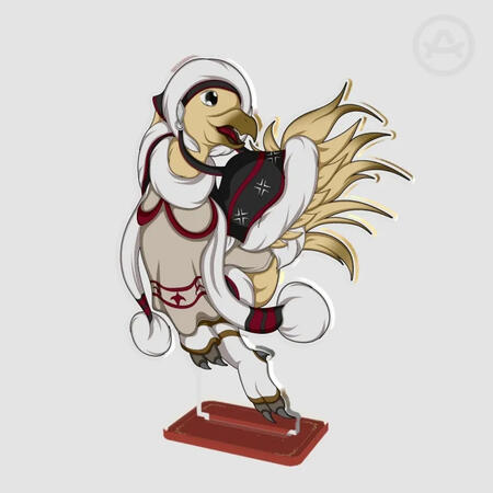 Holiday Chocobo Standee